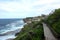 Bondi to Coogee coastal walk, Sydney, Australia.