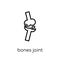 Bones Joint icon. Trendy modern flat linear vector Bones Joint i