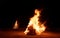 Bonfire at Jewish holiday of Lag Baomer