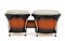 Bongos on white background