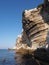 Bonifacio cliff, Corsica, France