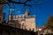 Bonifacius Bridge and the building with the smallest window of the historical Bruges town center