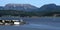 Bonne Bay view towards the Gros Morne mountain