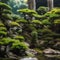 A bonsai forest that has grown into a miniature, enchanted kingdom, complete with tiny castles4