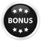 Bonus icon premium black round button