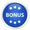 Bonus icon premium blue round button