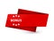 Bonus icon premium red tag sign