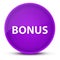 Bonus luxurious glossy purple round button abstract