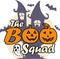 The Boo Squad halloween vector graphic