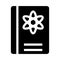 Book atom glyphs icon