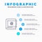 Book, Business, Contact, Contacts, Internet, Phone, Telephone Line icon with 5 steps presentation infographics Background
