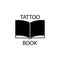 book collection tattoo icon. Element of tattoo icon for mobile concept and web apps. Glyph style book collection tattoo icon can b
