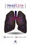 Book cover design low poly realistic human lungs and bronchus wi