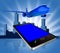 Book Flights Indicates Transportation Jet And Order