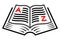 Book knowledge concept symbol