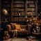 book lovers retreat, interior design