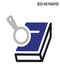 Book & magnifier icon editable symbol design