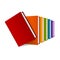 Book Stack. Vector