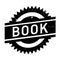 Book stamp rubber grunge