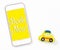 Book Taxi using your phone application