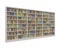 Bookcase bookshelves isolated on white 3d illustration