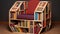 Bookcase Chair: A Cluttered Masterpiece Of Precisionism And Satirical Commentary