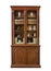 Bookcase dresser breakfront old antique English with books