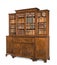 Bookcase dresser breakfront old antique English with books