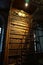 Bookcase in the main hall of the National Austrian Library in the Hofburg Palace