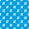 Bookmark browser pattern vector seamless blue