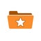 Bookmark favorite folder like love mark star icon