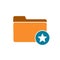 Bookmark favorite folder like love mark star icon