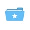 Bookmark favorite folder like love mark star icon