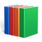 Books blank four educational textbooks icon