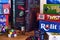 Books and many different packs of board games