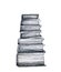 Books in a row. Vertical column of books. Books from the library. Ink drawing.