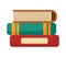 books stack illustration