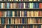 Bookshelf Background, Generative AI