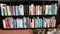 Bookshelf full of books