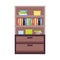 bookshelf furniture books