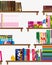 Bookshelf seamless background