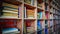Bookshelf, shelf, vintage, bookstore, public library, bookcases, york public, pixabay