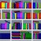 Bookshelves. Seamless texture.