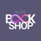 Bookstore, bookshop vector sign, icon, symbol, emblem, logo