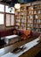 Bookstore with shelves full of books of various subjects