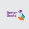 Bookstore vector logo.Library logo.Books logo