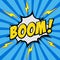 Boom! - Comic Speech Bubble, Cartoon