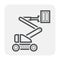 Boom lift icon