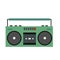 Boombox flat icon