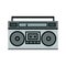 Boombox ghetto blaster icon